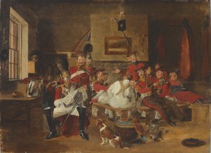 2nd Life Guards, Sala da Guarda, 1828 circa