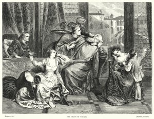 A Morte de Foscari (gravura) de Frederick Richard Pickersgill