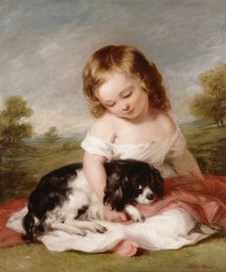 Retrato de Sir Henry M. Meysey-Thompson (1845-1929) 1º Barão Knaresborough como um menino, 1860