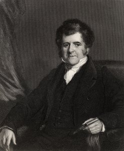 Richard Bright, gravado por H. Cock, da &39;National Portrait Gallery, Volume I&39;, publicado em 1820