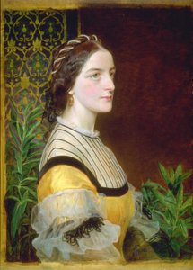Retrato de uma senhora, provavelmente Anne Simms Reeve de Brancaster Hall, Norfolk