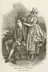 Denis Duval e sua mãe de Frederick Walker