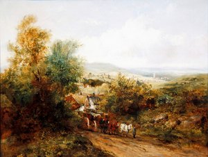 Paisagem (óleo sobre tela)
