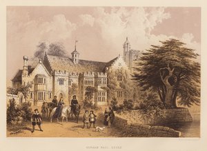Horham Hall, Essex (aquatint) de Frederick William Fairholt