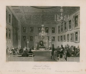Somerset House, reunião da Royal Society