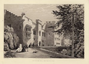 Brougham Hall (litotint)