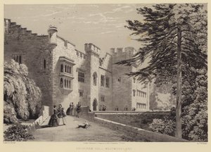 Brougham Hall, Westmoreland (gravura)
