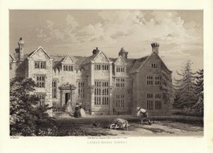 Losely House, Surrey (litotint)