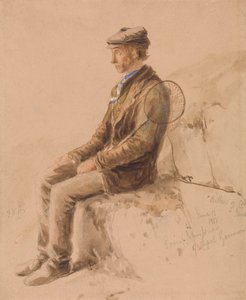 Homem com um Gaff, 13 de Junho de 1851 de Frederick William Hulme
