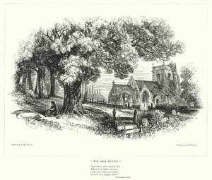 Nós somos sete! (gravura) de Frederick William Hulme