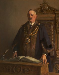 Retrato de Thomas Bolton, c.1908-09 (óleo sobre tela) de Frederick William Jackson