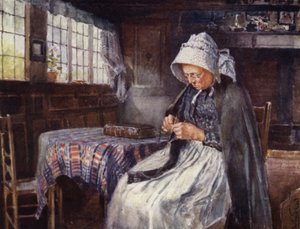 Ann Hathaways Cottage, Interior de Frederick William Newton Whitehead