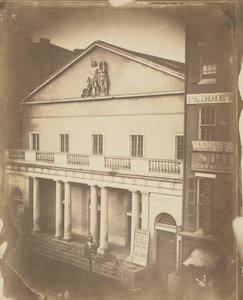 Arch St. Theatre, Arch at 6th St., Filadélfia, c. 1859 (foto) de Frederick de Bourg Richards