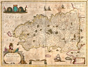 Bretanha, França de Frederick de Wit
