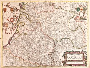 Guyenne, Gasconha, França de Frederick de Wit