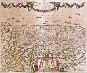 Israel, Jordânia Ocidental de Frederick de Wit