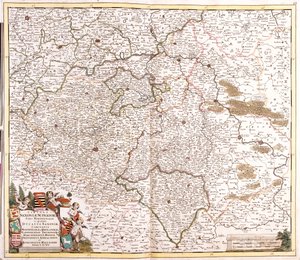 Baixa Saxónia, Saxónia-Anhalt, Saxónia, Turíngia, Alemanha de Frederick de Wit
