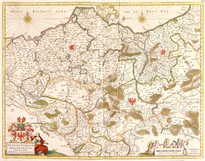 Mecklemburgo-Pomerânia Ocidental, Berlim, Brandeburgo, Alemanha de Frederick de Wit