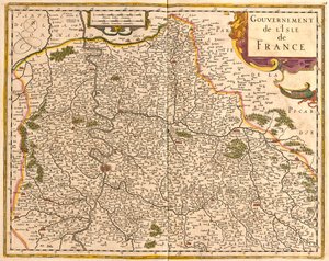 Île-de-France, França de Frederick de Wit