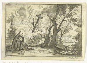 Santo com visão de Cristo de Frederik Bouttats (I)