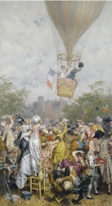 Subida de balão de Frederik Hendrik Kaemmerer