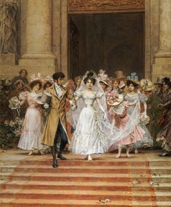 O casamento, Igreja de St. Roch, Paris