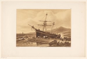 Navio encalhado