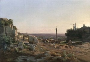 Perto do Poço, Tivoli, perto de Roma de Frederik Rohde
