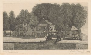 Polderhuis (título original no objeto) de Frederik van der Harst (signed by artist)