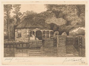 Polderhuis (título original no objeto) de Frederik van der Harst (signed by artist)
