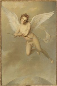 Cupidon - Cupido, por Westin, Fredric (1782-1862). Óleo sobre tela