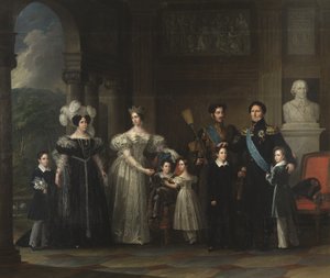 A família Bernadotte, 1837