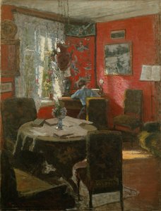 Interior (pintura) de Fredrik Kolstoe