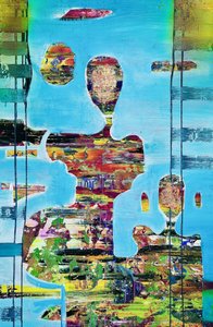 Formas abstratas vibrantes de Fredrik Olsen