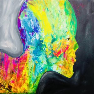 Perfil abstrato vibrante de Fredrik Olsen