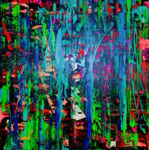 Gotas de tinta vibrantes de Fredrik Olsen