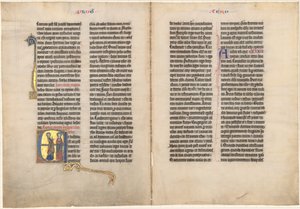 Josué diante do Senhor de French 13th Century
