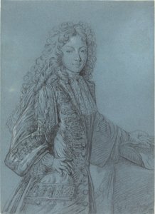 Retrato de um menino de French 17th Century