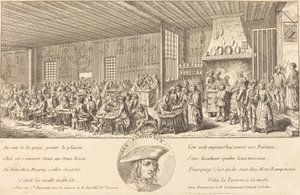 Cabaré de Ramponaux de French 18th Century
