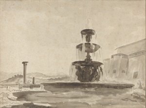 A fonte de French 18th Century