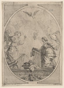 A Anunciação de French 18th Century after Pierre Hubert Subleyras