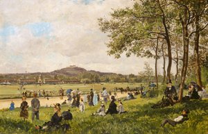Pista de corrida em Longchamps