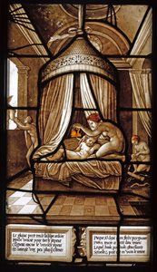 A história da psique Vitral, 1441-1444