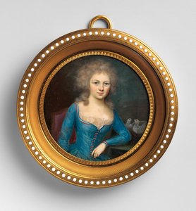 Retrato de uma mulher. de French Painter
