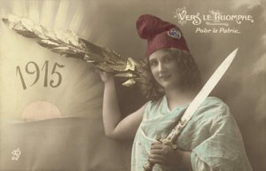 1915, para o triunfo, para a pátria de French Photographer