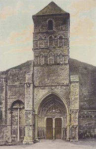 Aire-sur-LAdour, Igreja Mas-d&39;Aire, Fachada O de French Photographer