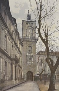 Aix, prefeitura e campanário de French Photographer