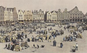 Arras, La Grande Place, um dia de caminhada de grãos de French Photographer
