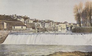 Aurillac, casas antigas à beira do Jordanne de French Photographer