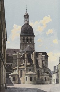 Beaune, igreja de Notre-Dame, abside de French Photographer